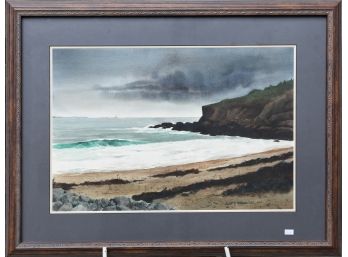 Eliot Batchelder Watercolor, Beach (CTF10)