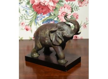 Cast Bronze Elephant Figure  (CTF10)