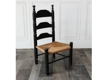 18th C. Child's Ladder Back Chair (CTF10)