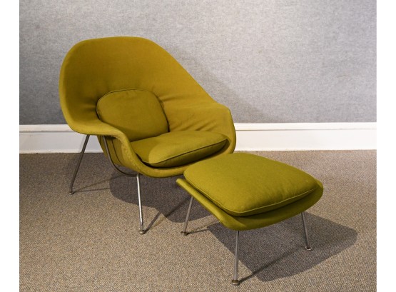 Eero Saarinen For Knoll, Womb Chair And Ottoman (CTF20)