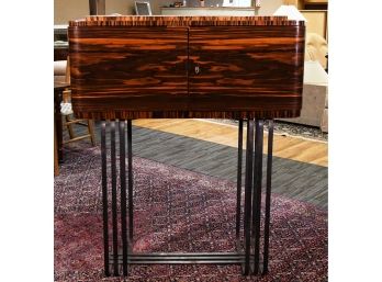 Vintage Deco Rosewood Standing Bar/Cabinet (CTF20)
