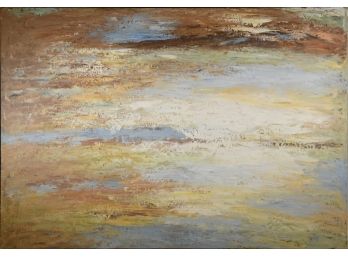 21st C. Oil On Board, Large Scale Abstract  (CTF20)