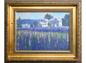 Bruce Backman Turner Signed Oil On Board, Sears Port Lupine (CTF10)