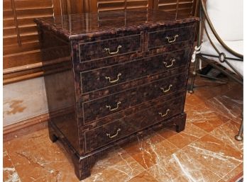Tessellated Horn Maitland Smith Chest (CTF20)