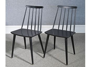 Pr. 1960s Thomas Harlev Stick Back Chairs #216, For Farstrup (CTF10)