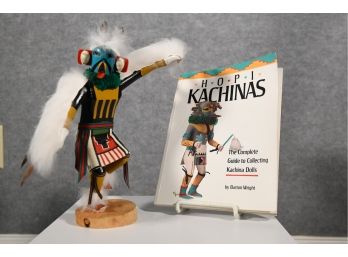 'Eagle Dancer' Signed Kachina Dancing Doll In Custom Display Case (CTF10)