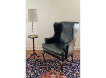 Hickory Chair Co. Wing Chair And Knob Creek Floor Lamp (CTF20)