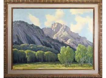 Bill Freeman Signed Oil On Canvas,  August Afternoon (CTF10)
