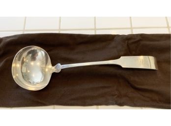 Large J & I Cox Coin Silver Ladle (CTF10)