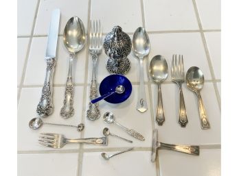 Assorted Grouping Of Sterling Items, 16 Pcs (CTF10)
