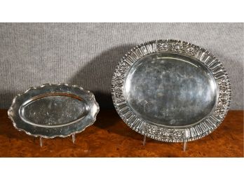 Two Mexican Sterling Trays (CTF10)