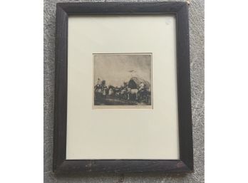 A.J. Alex Etching With Horses (CTF10)
