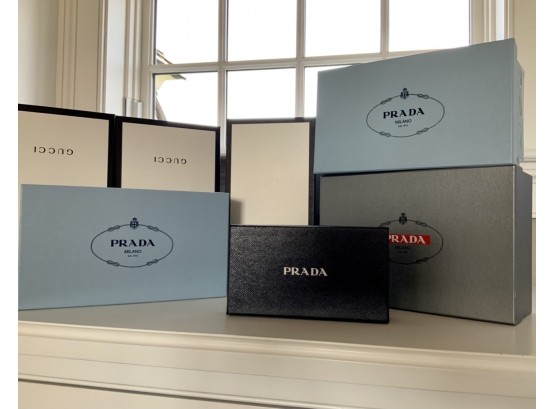 Gucci & Prada Shoe Boxes (CTF10)