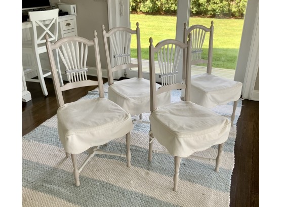 Painted Country Rush Seat Dining Chairs (CTF20)