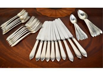 Assembled Sterling Flatware, Tiffany & Co And Other, 34 Pcs, 40.5 Ozt (CTF10)