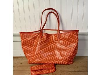 Orange Goyard St-Louise PM Style Tote Bag (CTF10)