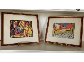 Two Signed Contemporary Prints, Nudes (CTF10)