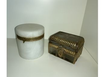 Two Vintage Dresser Boxes (CTF10)
