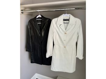 Two Ladies Leather Coats (CTF10)