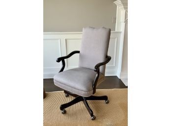 Upholstered Swiveling Desk Chair (CTF10)