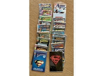 Superman & Supergirl Sleeved Comic Books (CTF10)