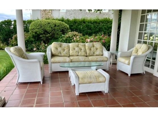 Wicker Sofa, Chairs & Tables (CTF80)