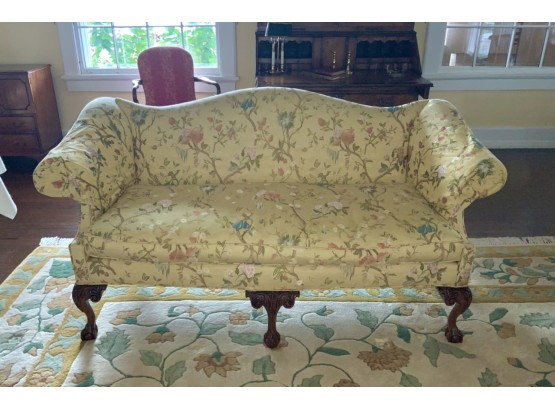 Chippendale Style Camel Back Loveseat (CTF20)