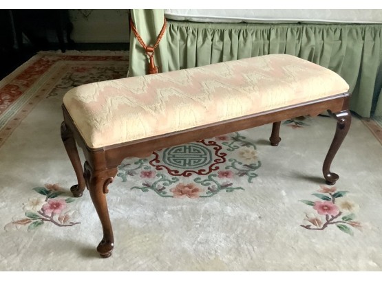 Queen Anne Style Cherry Bench (CTF10)