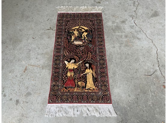 Oriental Pictorial Silk Mat (CTF10)