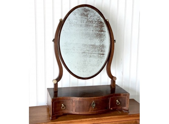 Ca. 1800 English George III Dresser Mirror (CTF10)