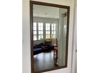 Large Wood Framed Wall Mirror (CTF20)