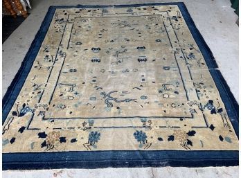 Antique Chinese Room Size Rug (CTF20)