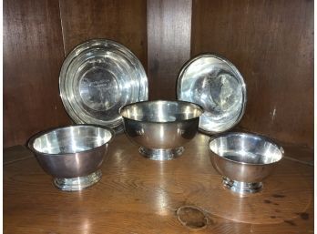 Five Sterling Bowls (CTF10)
