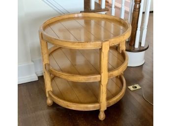 Oak Round Occasional Table (CTF10)