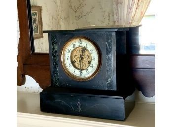 Waterbury Onyx Mantle Clock (CTF10)