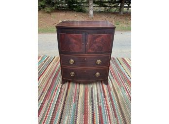Ca. 1820s Sweet Period English Bedside Cabinet (CTF10)