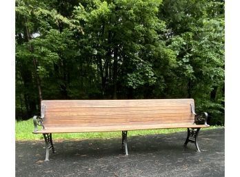 Railroad Station Bench From Lafayette, IN Station(CTF30)