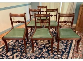 Six English Regency Chairs Ca 1825 (CTF30)