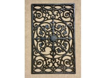 Decorative Cast Iron Grate Or Architectural Wall Art (CTF10)