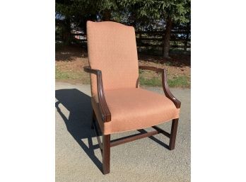 Upholstered Stretcher Base Lolling Chair (CTF10)