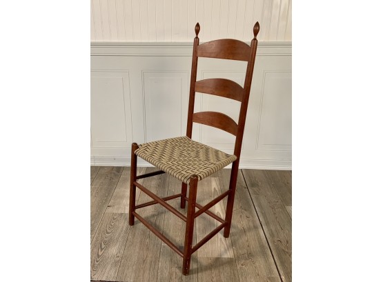 Shaker Ladder Back Side Chair, Marked '30'(CTF10)