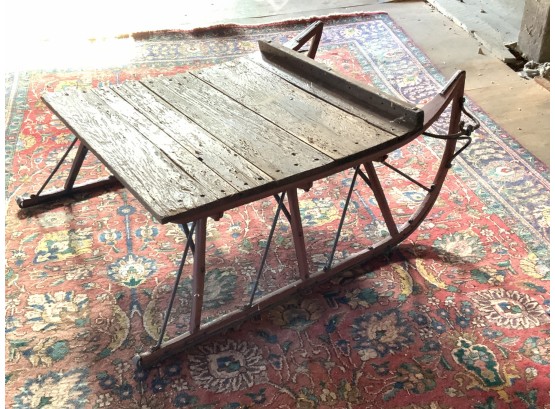 Antique Country Wood Sleigh/Pung (CTF20)