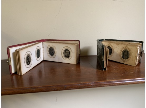 Two Miniature Albums With Tin Types (CTF10)