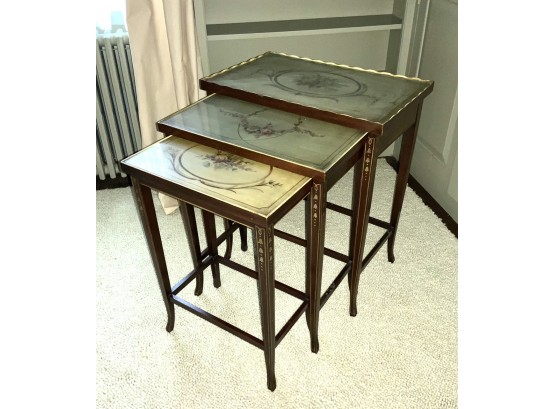 Edwardian Painted Nesting Tables (CTF20)