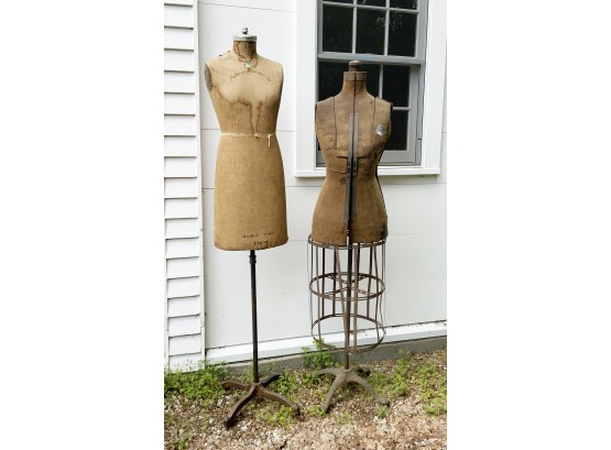 Two Vintage/antique Dress Maker's Forms (CTF20)