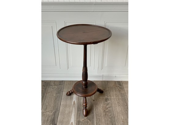 19th C. Windsor Candlestand (CTF10)