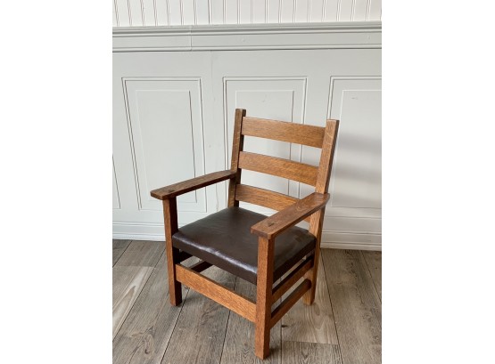 Child's Size Mission Oak Armchair (cTF10)