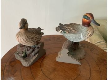 Neiman Marcus Decorative Duck Bookends  (cTF10)