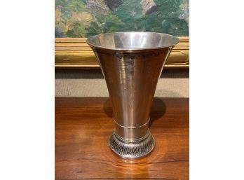 Swedish Sterling Trophy Vase, ABH Makers Mark, 18 Ozt. (CTF10)