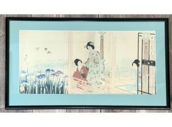 Japanese Wood Block Triptych (CTF10)